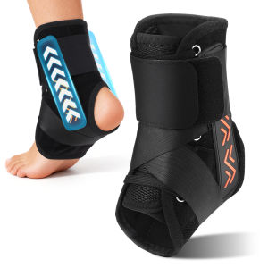 Hailicare | Ankle Support Brace Ankle Compression Sleeve with Adjustable Strap for Sports Running Outdoor Cycling and Plantar Fasciitis