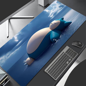 Gaming Mouse Pads Big Gamer Keyboard Desk Mouse Mat Carpet Rubber Tapis Souris XXL Laptop P-pokemons Snorlax Mousepad