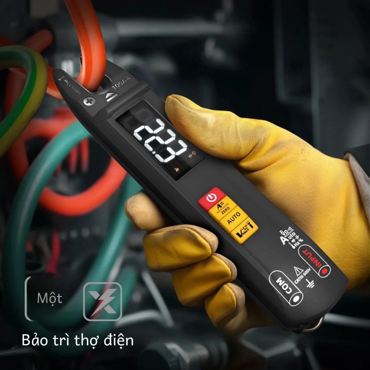 BSIDE U1 Kỹ Thuật Số Kẹp Mét 100A DC AC Dĩa Ampe Kế Kìm T-RMS Hiện Tại ...