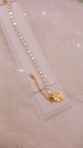 Gelang Mutiara – Titanium Steel 18K Vacuum Plated (HR12004)