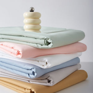 Luxury Pure Color Long Staple Cotton Bed Skirt