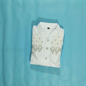 KOKO PAKISTAN SETELAN BAJU MANASIK HAJI ANAK MOTIF BORDIR BY ARORI