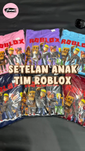 NF - Setelan Sweater Hoodie Tim Roblox | Baju Anak-Remaja