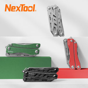 NexTool Red/Green Multitool 10 IN 1 Multi Functional Folding EDC Hand Tool Screwdriver Mini Pliers Bottle Opener Outdoor