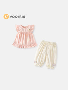 VOONLIE | Bộ Đồ Mới Thời Trang Cho Bé Gái Mùa Hè