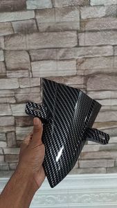 Dasi Dudukan Plat Nomer Beat 2020-2021 Carbon