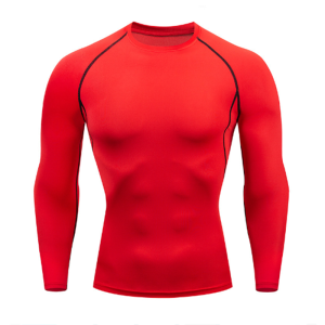 2026 Men Running T shirt Quick Dry Bodybuilding Sport Shirt Long Sleeve Compression Top Fitness Tight Rashgard Gym T-Shirt Men
