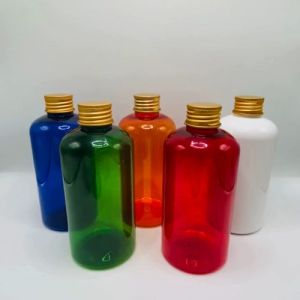 200ml Liquid Bottle w/ Red Orange Blue Green & White - High Quality Bottles Materials by CPC