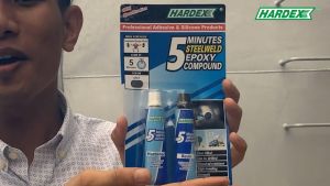 Hardex 2tons 5minutes Steelweld Epoxy Compound 2吨胶 5分钟