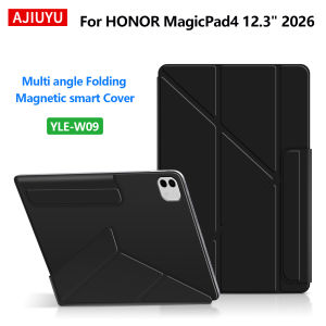 Magnetic Case For HONOR MagicPad4 12.3" 2026 YLE-W09 Y Fold Tablet Case For Honor MagicPad 4 Magic Pad 4 12.3 Inch Smart Cover