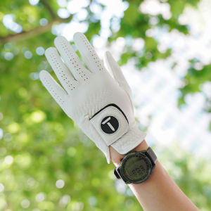 EUROPEAN TOUR | Durable Soft Leather Mens Golf Gloves