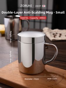 CHUANQIMINGMEI | Stainless Steel 316L Insulated Double Wall Tumbler