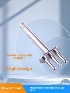 New Magnetic Therapy Massage Stick for Body Care Radiant Health Double Magnet Shoulder Neck Acupoint Therapy
