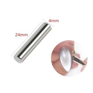 Strong Double-Headed Thickened Gold-Ringed Powerful Magnet Nail Art Cats Eye Manicure Tool Professional Use Magnetic Stone