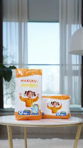 【Buy 3 Take 3】MAKUKU Diaper Quick Dry Tape and Pull Up Pants 50pcs Baby M L XL XXL XXXL UltraThin Soft and Breathable