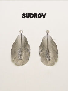Unique Antique 925 Silver Earrings