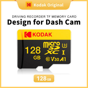 Kodak | KODAK High Speed Memory Micro SD Card For Driving Recorder 16GB 32GB 64GB 128GB 100MB/s Smooth 4K& Loop Recording Micro SD Cards