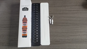 2 Pack Baseball Cap Organizer Wall-Mounted Hat Organizer Space Saving Plastic Hat Rack