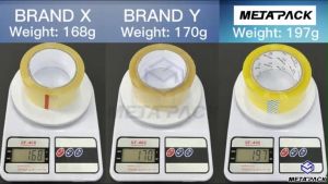 1 Carton 48mm Brown High Quality Opp Tape Brown Tape Fragile Tape 80m School Packaging Use [OPP02]