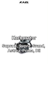 Karburator Supra Lama X Fit Old Grand Astrea Prima Legenda Revo Lama Karbu Carbu Carburator