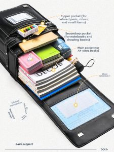 DDOO | Waterproof Load-relief Protective Backpack for Elementary School Students