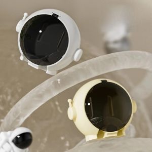 ที่แขวนแปรงสีฟันไฟฟ้าติดที่ใส่แปรงสีฟันติดผนังมนุษย์อวกาศนักบินอวกาศการ์ตูนในห้องน้ำที่แขวนติดผนังห้องน้ำ