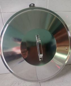 Năp bồn nước Hwata đứng 2000L inox 304 đường kính 42cm (420mm)chính hãng có pát gài tại TPHCM