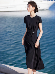 MOHANYIMEI | Lycell Summer New Relaxation Elegant Slim Dress