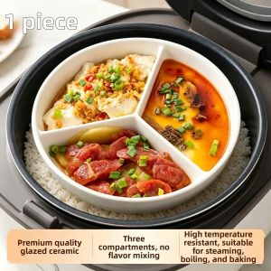Baby Food Compartment Steamer Dish for Rice Cooker