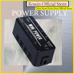 Rowin LEF-329 Mini Power Pedal Guitar Pedals Power Supply Multi Circuit Power 8 Isolated 9V Output With Short Circuit Protect