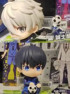 Bandai | In Stock 10cm Blue Lock Anime Figure Q Version Isagi Yoichi/Nagi Seishiro Action Figure Collection Model Doll Toy Birthday Gifts