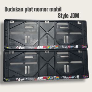 Cover Tempat Dudukan Plat Nomor Mobil Style JDM