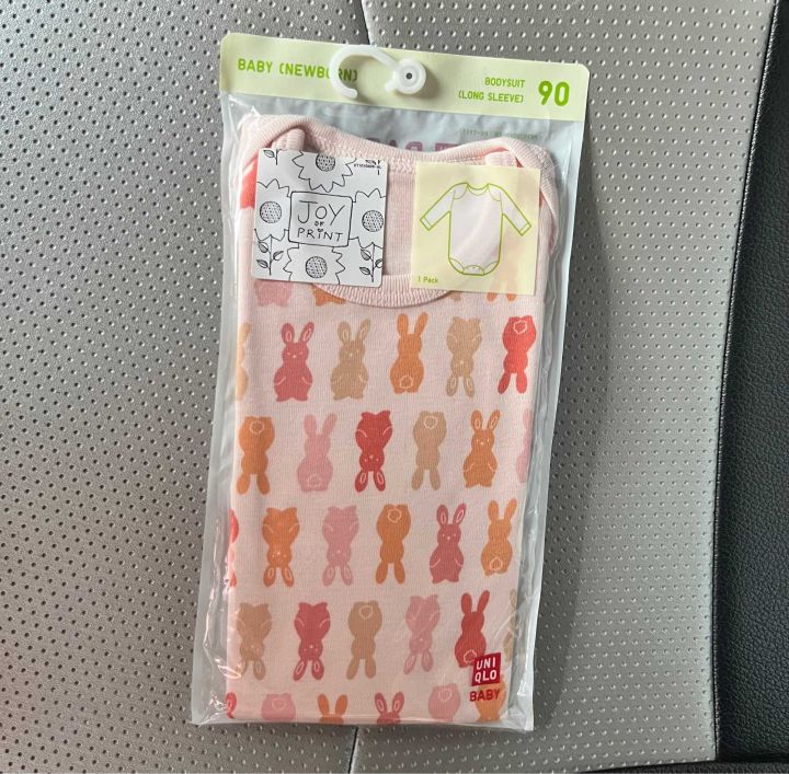 Uniqlo Baby (Newborn) Bodysuit Long Sleeve 90CM Long Sleeve - Main Image