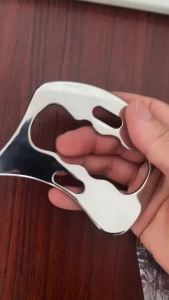 Fascia Scraper Stainless Steel Gua Sha Physical Therapy Scraping Tool Great Soft Tissue Mobilization Tool Reduce Muscle Soreness