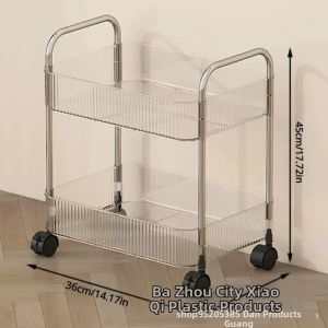 Multifunctional Acrylic Storage Cart
