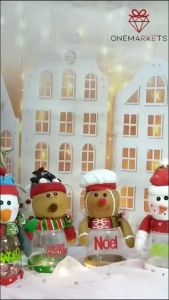 Toples Karakter Natal - Toples Candy Edisi Christmas LL135