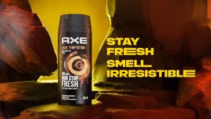 [2 PIECES] Axe Choco Dark Temptation Body Spray 135mL Chocolate Deodorant Fragrances Men Long Lasting Scent [SAVE P170]