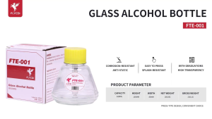 FLYCDI FTE-001 180ml Glass Alcohol bottle Pressure bottle Tool Alcohol Pressure Bottle
