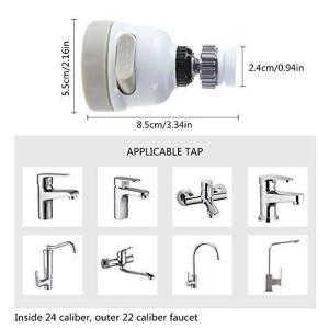 Sambungan Kran Air Switch On Off & Sambungan Kepala Keran Air 3 Mode Flexible Serbaguna