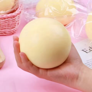 Stress Relief Squishy Ball Soft Anti-Anxiety ADHD Sensory Fidget Toy Durable Washable Squeeze Stress Ball for Adults Kids