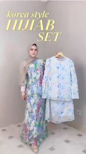 FAN Gamis Lebaran Terbaru Dress Kondangan Setelan Pesta Muslim Modis