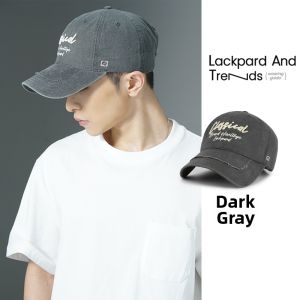 LACKPARD | Soft Top Large Brim Face Slimming Baseball Cap