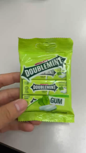 43.8g Wrigley’s Doublemint Chewing Gum (3pcs) Peppermint Flavour Halal