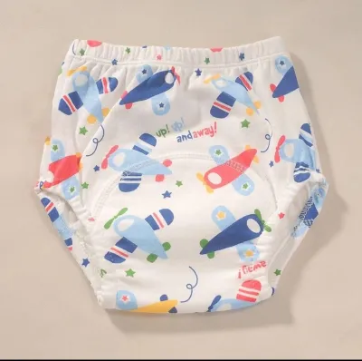 (Giặt được) Tã Vải/ Quần Bỏ Bỉm Hoạ Tiết Cotton 6 Lớp Cho Bé Trai Bé Gái 3-22kg