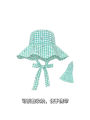 Shu Jiu Jia Mint Mambo Young Adult Big Brim Fisherman Hat Female Summer Green Small Flower Fresh Sun Shade Face Small Sun Protection Hat. 