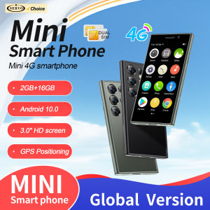 SERVO S24 MINI 4G LTE Smartphone Android System 2GB+16GB Play Store WhatsAPP WiFi Face Unlock 3.0" Small Samrt Phones 2 SIM Card