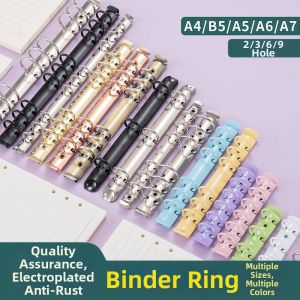 KNOLIEV | Metal Loose-leaf Ring Metal Three-six-nine Hole Ring Organizer
