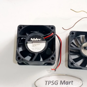 Quạt 6Cm: Cao 1.5Cm hoặc 2.5Cm (Điện áp DC 24V loại 2 dây nối nguồn (Fan Tháo máy LK)