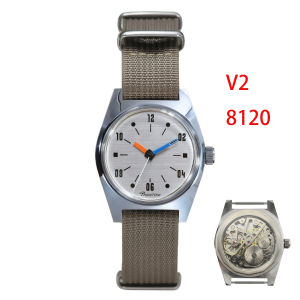 Heimdallr | PHANTOM Mens mechanical watch 36MM minimalist couple watch 7120 manual movement 3D curved mirror