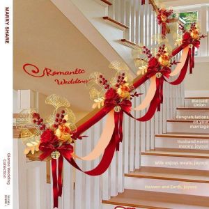 Wedding Decorative Ribbon Set For Stairs And Living Room